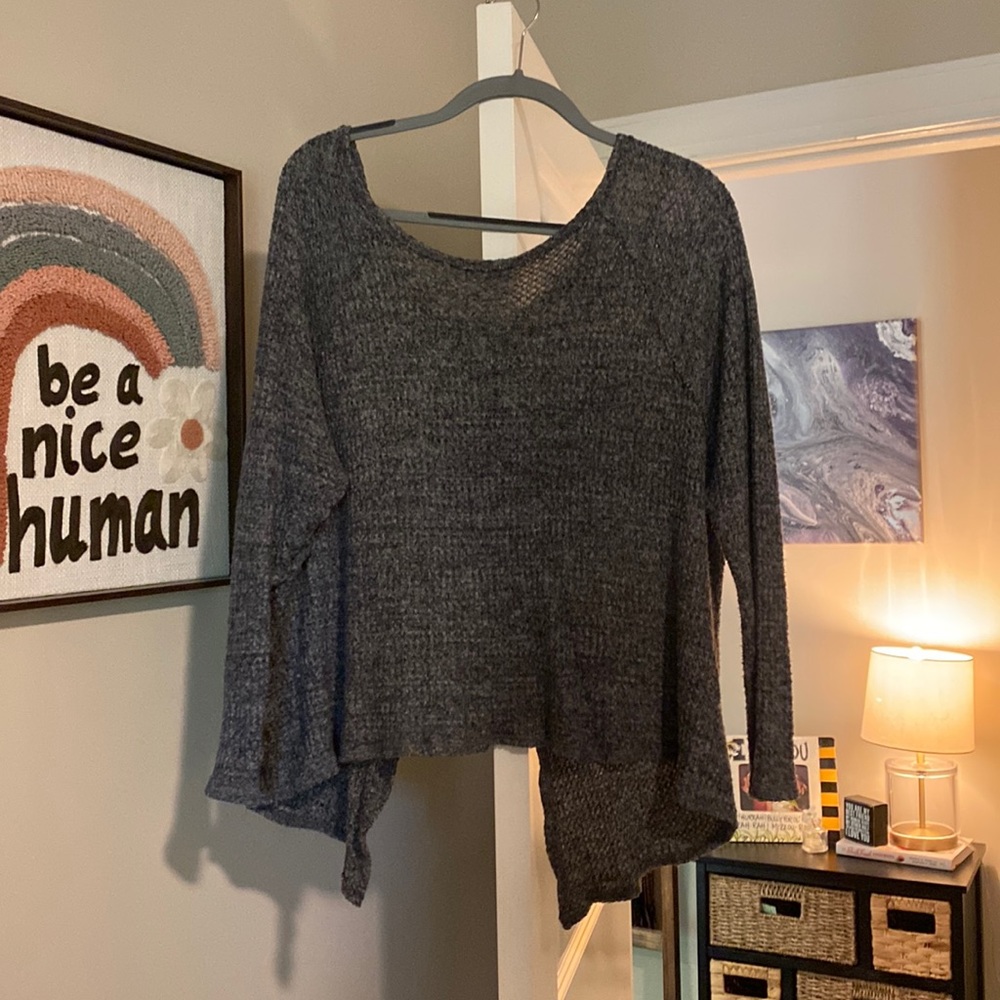Paper Crane Gray Sweater